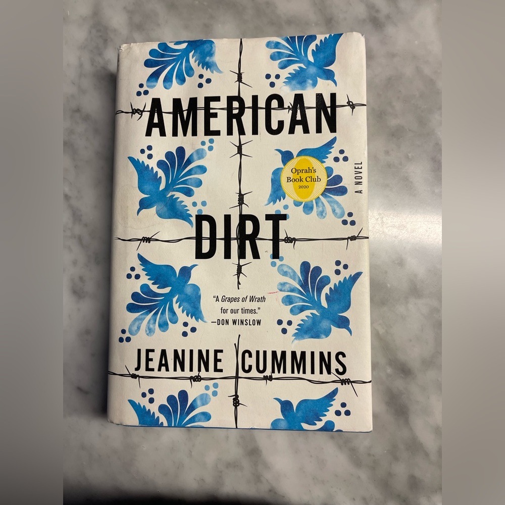 American Dirt hardcover book